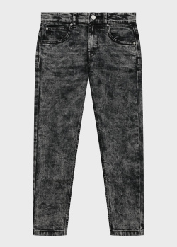 Детские джинсы Stella McCartney серого цвета, фото